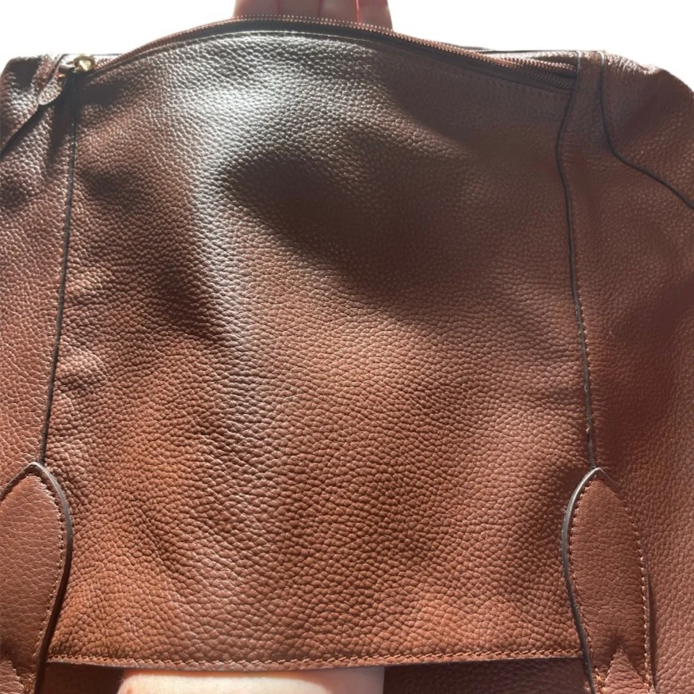 Lodis Leather Hobo Bag Purse Tote - Picture 5 of 6